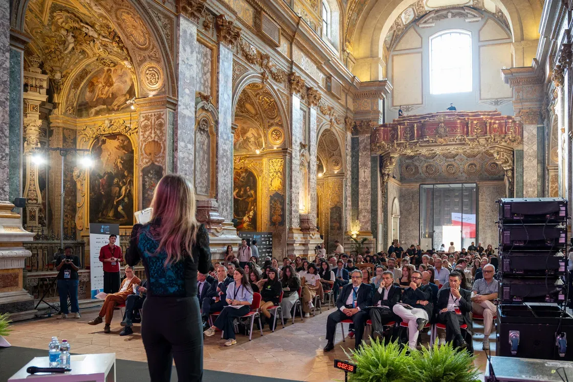 La Navata Barocca piena per l'apertura del SàFF 2026, il 5 ottobre.